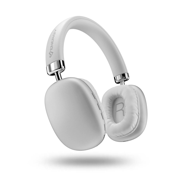 Cuffie Energy Sistem Style Bluetooth 5.4 - Bassi profondi - Connessione multipoint - Assistente vocale - Lettore MicroSD - Argento