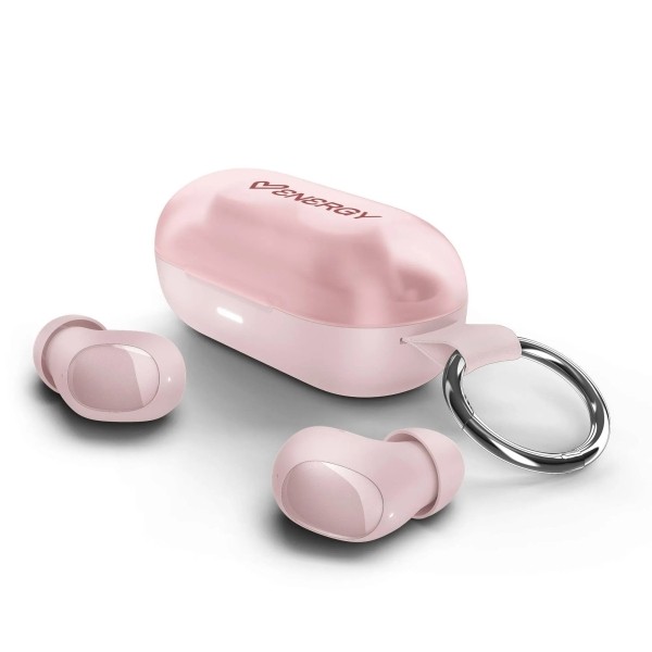 Cuffie wireless Energy Systems Neo Urbanbeat - Bluetooth 6.0 - Funzione Deep Bass - Autonomia di 20 ore - Resistenti al sudore e agli schizzi - Fibbia per un facile trasporto - Rosa