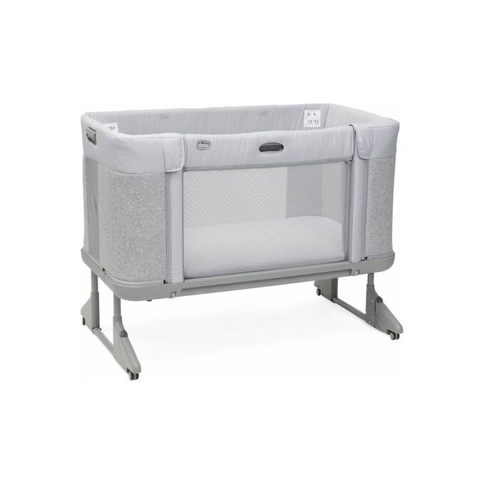 Culla Co-Sleeping NEXT2ME FOREVER Ash grey cross collection 0807965061000