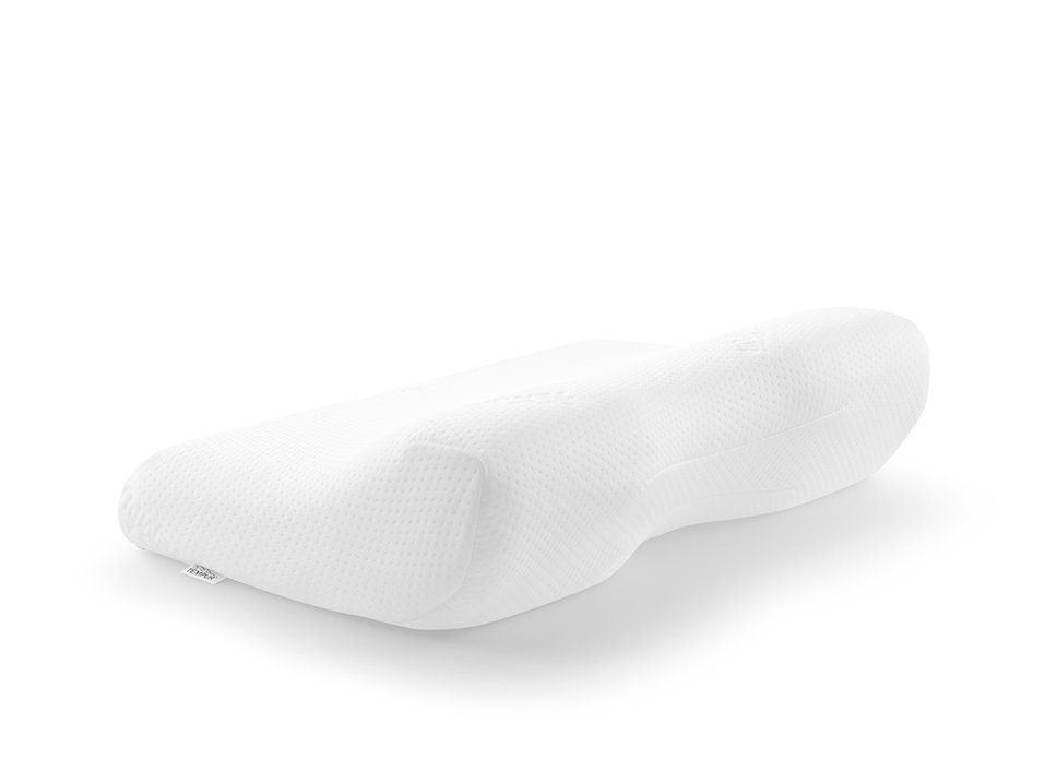 Cuscino TEMPUR ErgoPlus MDV L, rigido, stabilità alla testa e al collo, marcatura CE, fodera lavabile