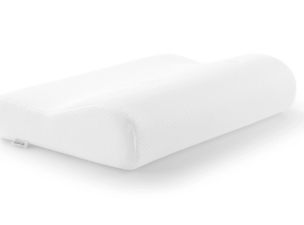 Cuscino TEMPUR Original Queen M, rigido, Cuscino di sostegno per il collo, marcatura CE, sulla schiena o ful fianco