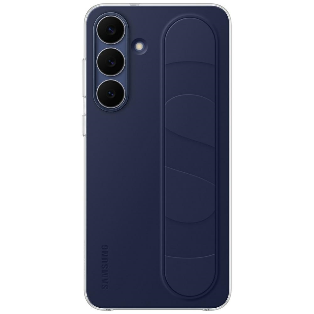 Custodia Con Supporto Samsung Per Galaxy S25 Fe, Colore Blu Scuro. Custodia Con Supporto Samsung Per Galaxy S25 Fe, Colore Blu Scuro.