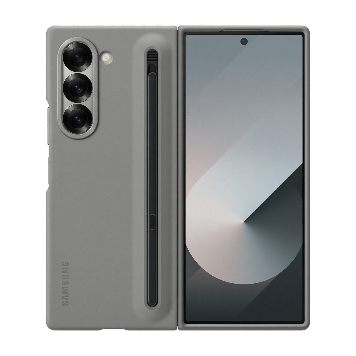 Custodia Cover S Pen Case Samsung Ef-of95pcjegww Per Galaxy Z Fold 6 Grigio