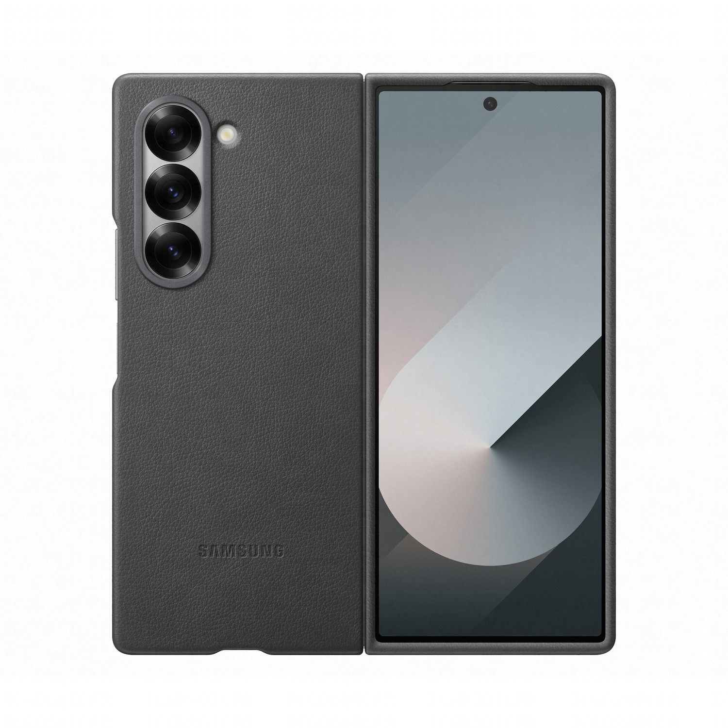 Custodia In Ecopelle Grigio/grigio Per Samsung Ef-vf956pjegww Z Fold6f956 Custodia In Ecopelle Grigio/grigio Per Samsung Ef-vf956pjegww Z Fold6f956