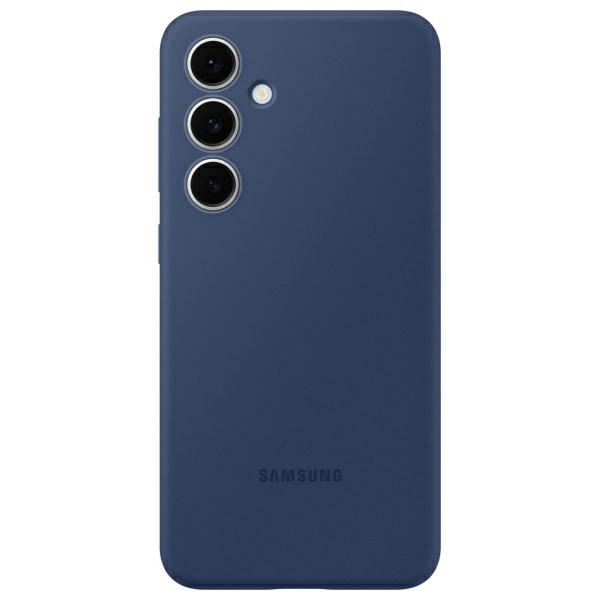 Custodia In Silicone Blu Per Samsung Ef-ps721clegww S24 Fes721