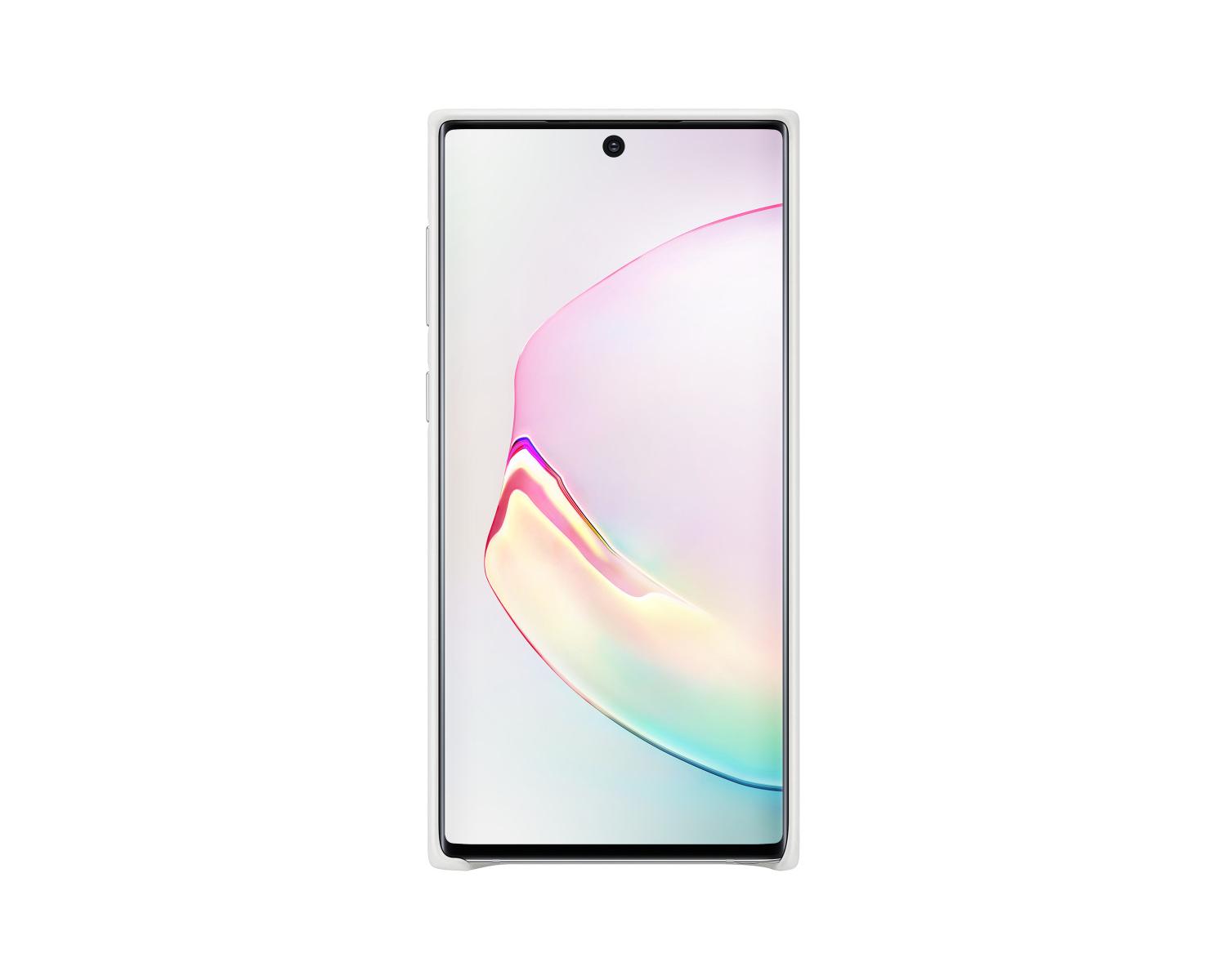 Custodia Per Samsung Galaxy Note 10 In Pelle Bianca