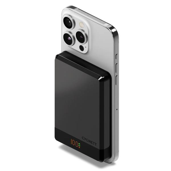 Cygnett 10K Magslim Power Bank Black CY5278PBCHE