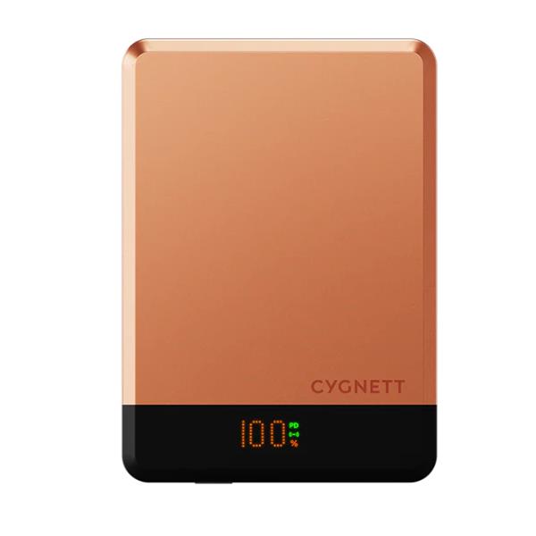 Cygnett Magslim 10k Power Bank - Copper CY5645PBCHE Cygnett Magslim 10k Power Bank - Copper CY5645PBCHE