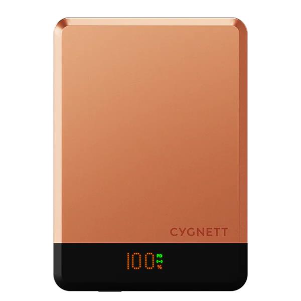 Cygnett Magslim 5k Power Bank - Copper CY5643PBCHE Cygnett Magslim 5k Power Bank - Copper CY5643PBCHE