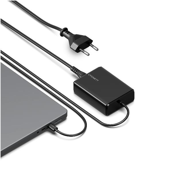 Cygnett Powermaxx 100W Gan Usb-C Laptop Charger - Black Eu CY5854PDWCH Cygnett Powermaxx 100W Gan Usb-C Laptop Charger - Black Eu CY5854PDWCH