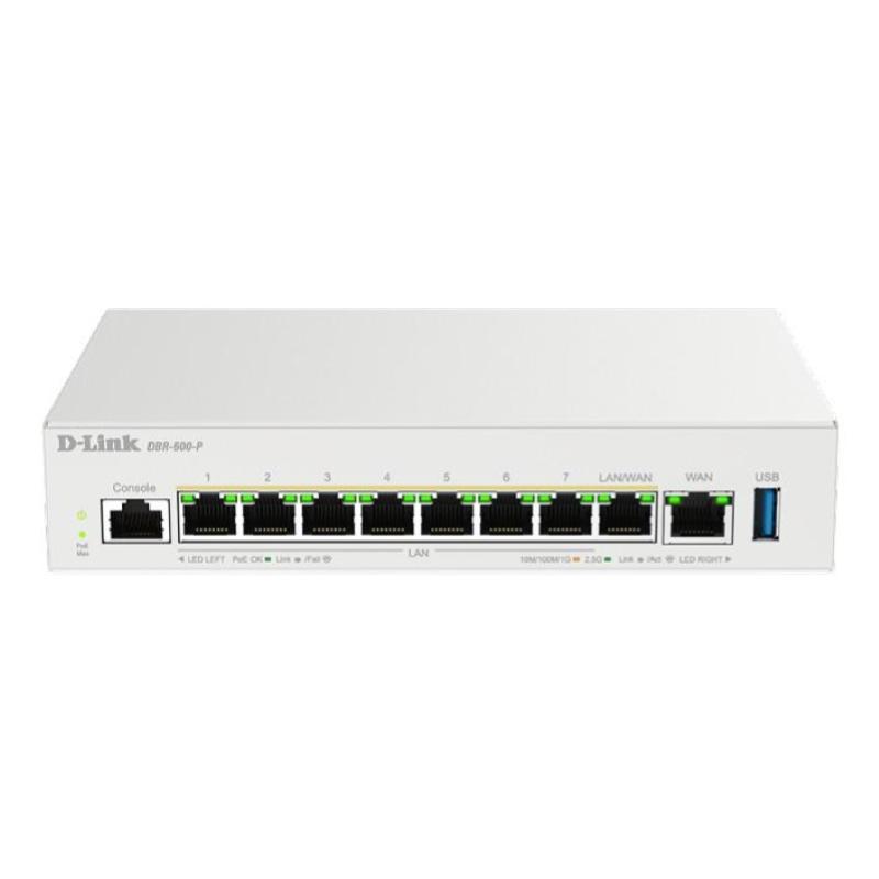 D-link dbr-600-p/b router cablato 2.5 gigabit ethernet bianco D-link dbr-600-p/b router cablato 2.5 gigabit ethernet bianco