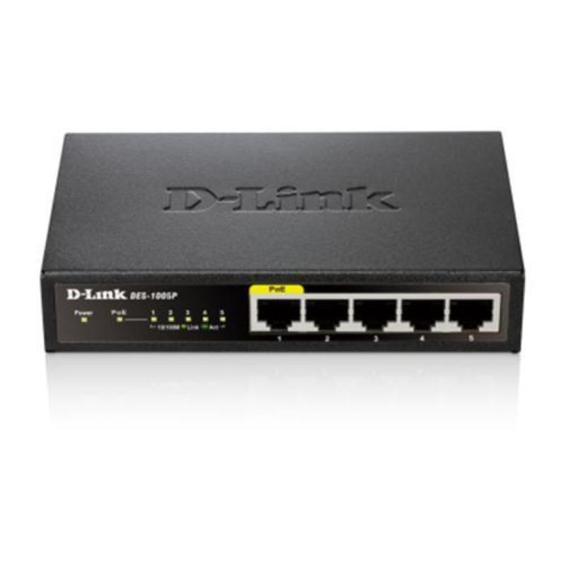 D-link des-1005p switch 5 lan rj-45 10/100mbps D-link des-1005p switch 5 lan rj-45 10/100mbps