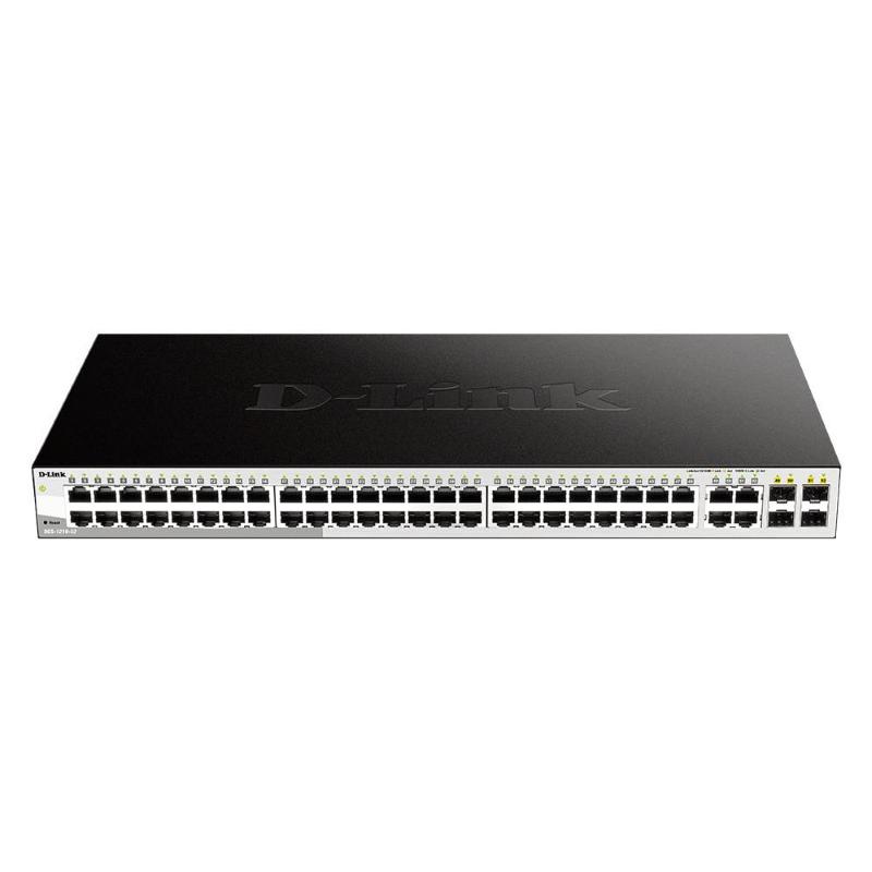 D-link dgs-1210-52 gestito l2 gigabit ethernet (10/100/1000) 1u nero D-link dgs-1210-52 gestito l2 gigabit ethernet (10/100/1000) 1u nero