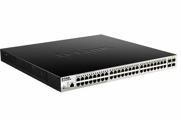 D-Link DGS-1210-52MP/ME/E switch di rete Gestito L2+ Gigabit Ethernet (10/100/1000) 1U Nero, Grigio D-Link DGS-1210-52MP/ME/E switch di rete Gestito L2+ Gigabit Ethernet (10/100/1000) 1U Nero, Grigio