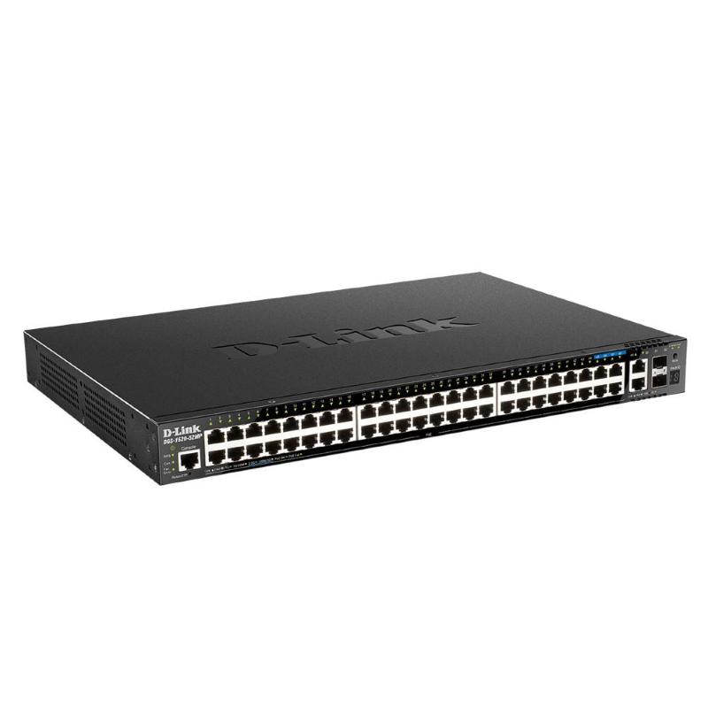 D-link dgs-1520-52mp gestito l3 gigabit ethernet (10/100/1000) supporto power over ethernet (poe) 1u nero
