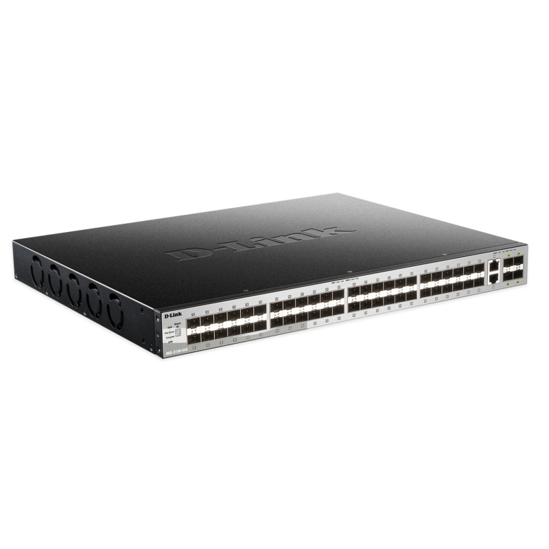 D-link dgs-3130-54s switch di rete gestito l3 nero, grigio D-link dgs-3130-54s switch di rete gestito l3 nero, grigio