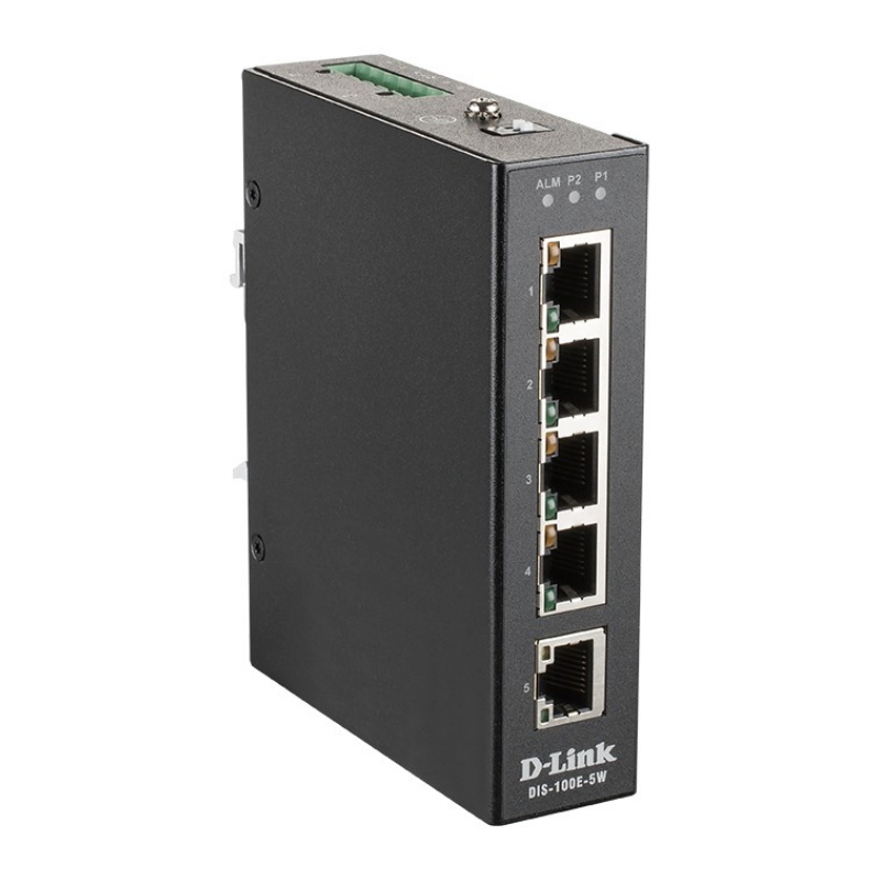 D-link dis-100e-5w switch di rete non gestito l2 fast ethernet (10/100) nero D-link dis-100e-5w switch di rete non gestito l2 fast ethernet (10/100) nero