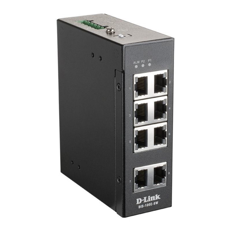 D-link dis-100e-8w switch di rete non gestito l2 fast ethernet (10/100) nero D-link dis-100e-8w switch di rete non gestito l2 fast ethernet (10/100) nero