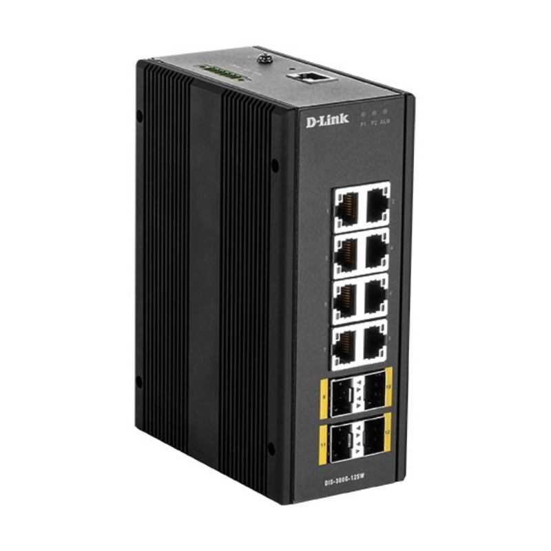 D-link dis300g12sw gestito l2 gigabit ethernet (10/100/1000) nero D-link dis300g12sw gestito l2 gigabit ethernet (10/100/1000) nero