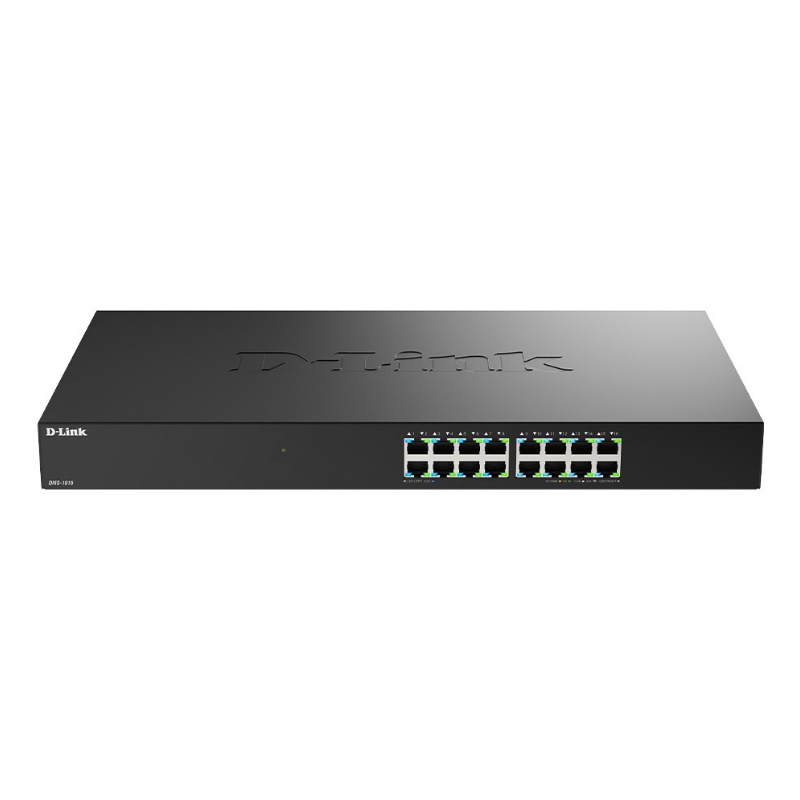 D-link dms-1016 non gestito l2+ 2.5g ethernet (100/1000/2500) nero D-link dms-1016 non gestito l2+ 2.5g ethernet (100/1000/2500) nero
