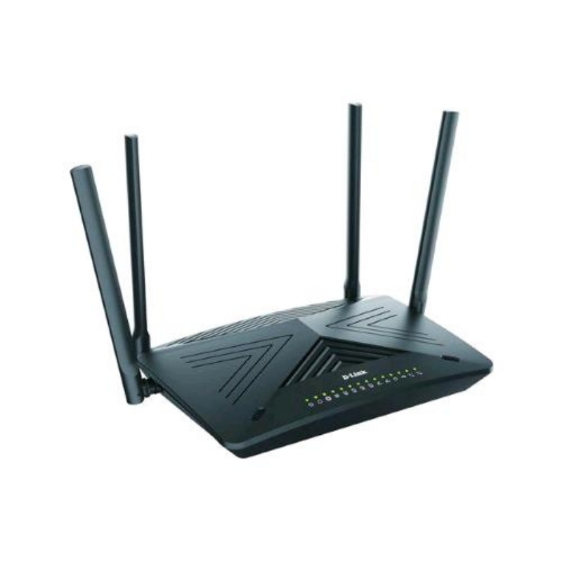 D-link dsl-x3052e modem-router vdsl wireless wi-fi 6 ax3000 daul band gateway voip switch 4 porte gigabit nero