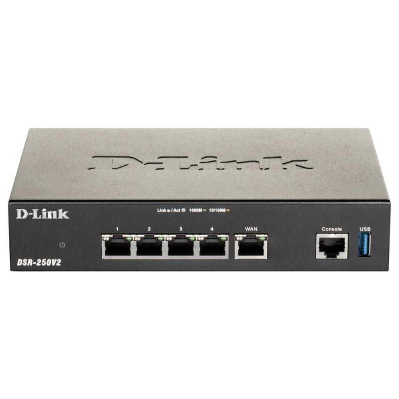 D-link dsr-250v2 router wireless gigabit ethernet nero