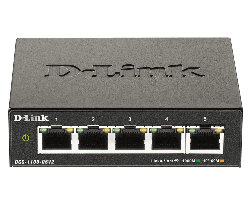 D-Link Switch 5 Porte Gigabit Managed