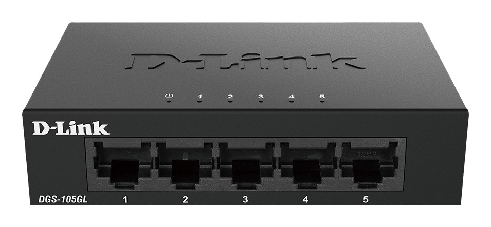 D-Link Switch 5 Porte Gigabit Unmanaged Ethernet Metal Housing