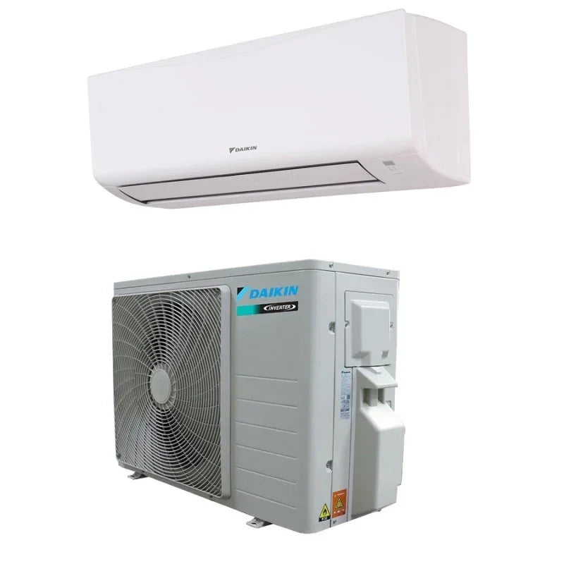 DAIKIN Climatizzatore New Evolution 12000 Btu Inverter Condizionatore con Pompa di Calore Classe A++/A+ R32- FTXC35D + RXC35D