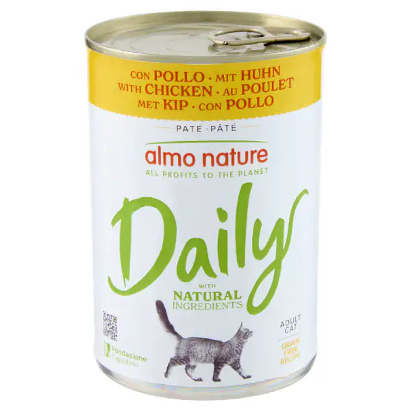 Daily menu cat 400 g pollo