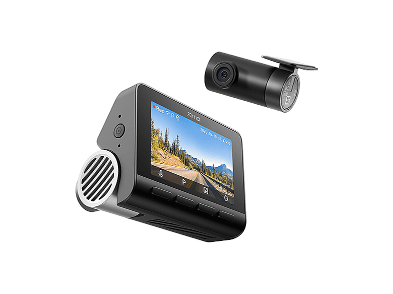 DASH CAM 2 CANALI 70MAI A810S 4K, HDR, GPS, + camera posteriore RC24