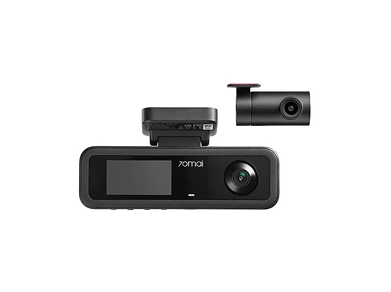 DASH CAM 3 CANALI 70MAI T400 2K, HDR, GPS + camera posteriore RC21