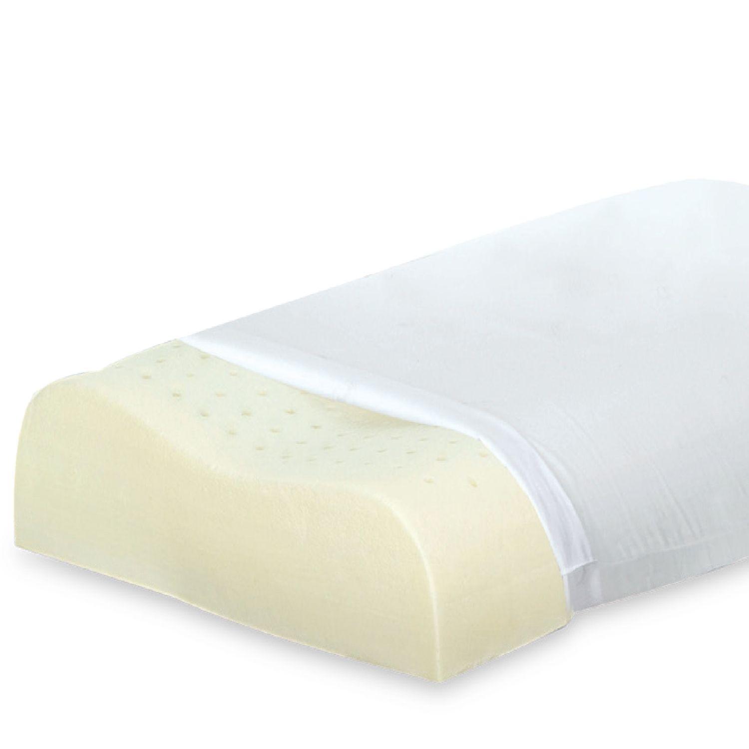 DaunenStep Cuscino anatomico Memo Anatomico 50x80 cm - standard Italia Classic - per chi dorme di schiena o di lato