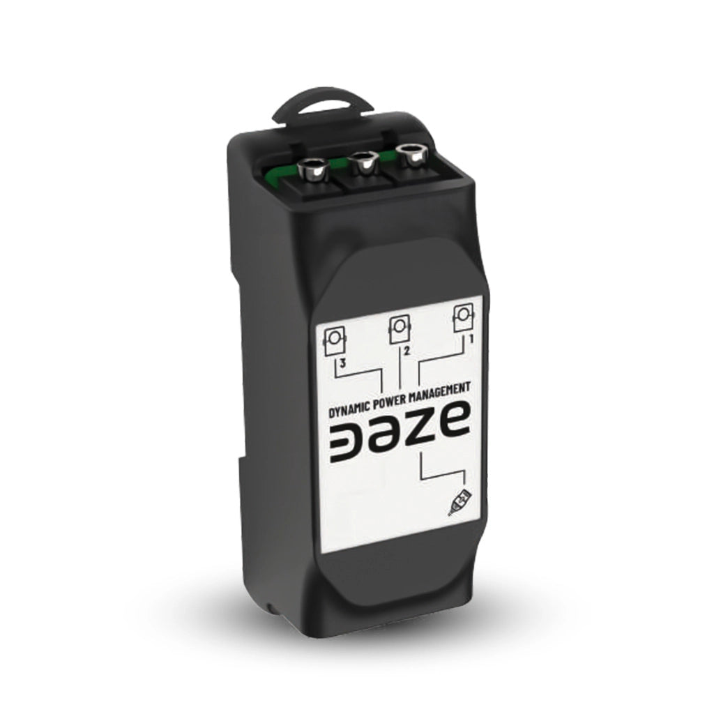 Daze Dynamic Power Manager su Barra DIN per Modulazione Potenza di Ricarica Wallbox Trifase 30kw DPMT