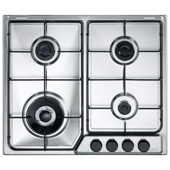 De Longhi FFA 46 ASDV Family Piano cottura a gas 60 cm 4 fuochi bruciatore tripla corona accensione elettrica colore Inox De Longhi FFA 46 ASDV Family Piano cottura a gas 60 cm 4 fuochi bruciatore tripla corona accensione elettrica colore Inox