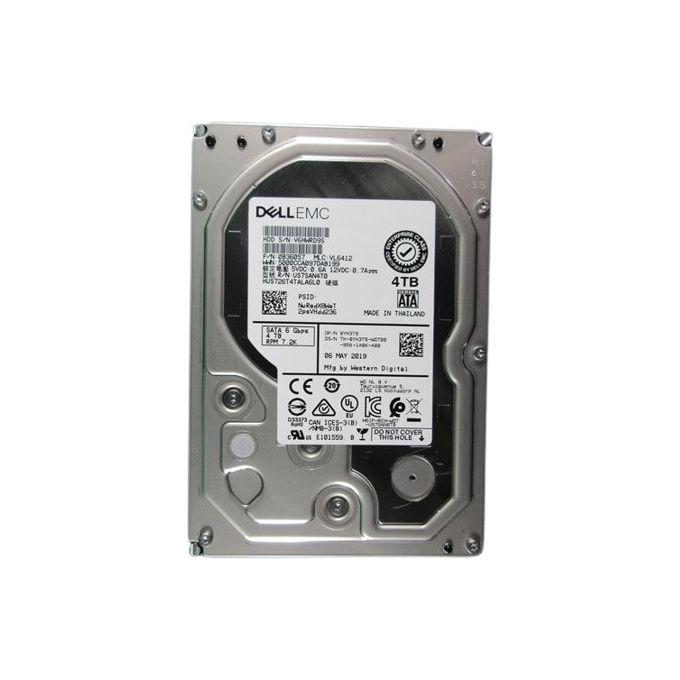 Dell 400-BRCS Disco Rigido Interno 4 TB 7200 Giri-min 3.5'' Serial ATA III Dell 400-BRCS Disco Rigido Interno 4 TB 7200 Giri-min 3.5'' Serial ATA III