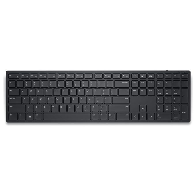 Dell KB500-BK-R-ITL Tastiera Pro Wireless RF QWERTY Italiano Full-size 100% 2.4 GHz Batteria 36 mesi colore Nero Dell KB500-BK-R-ITL Tastiera Pro Wireless RF QWERTY Italiano Full-size 100% 2.4 GHz Batteria 36 mesi colore Nero