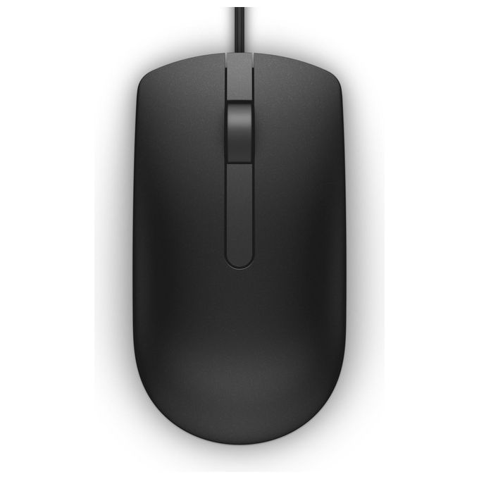 Dell MS116-BK Mouse Ottico USB 1000 dpi 3 Pulsanti Cavo 1.5 m colore Nero Dell MS116-BK Mouse Ottico USB 1000 dpi 3 Pulsanti Cavo 1.5 m colore Nero