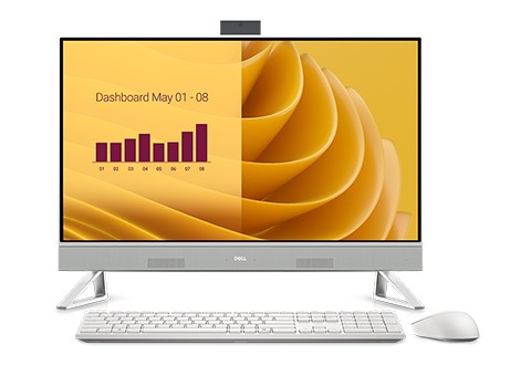 Dell Pc Aio 27 Intel Core 7 150U 16Gb 512Gb Ssd Win 11 Pro