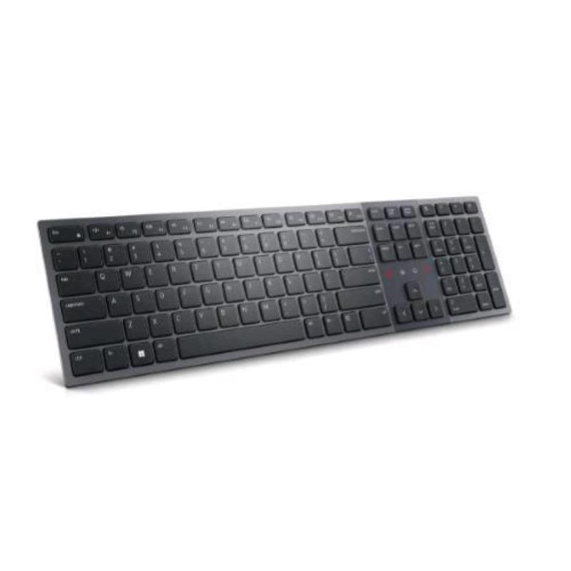 Dell premier collaboration keyboard kb900 tastiera wireless + bluetooth certificata zoom retroilluminata con rilevatore di prossimita` layout italiano