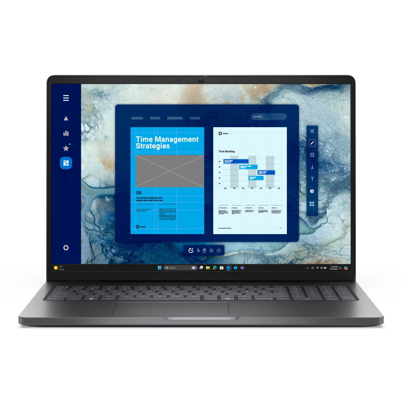 Dell pro 16 pc16250 intel core ultra 5 225u computer portatile 40,6 cm (16) full hd+ 16 gb ddr5-sdram 512 - tastiera qwertz