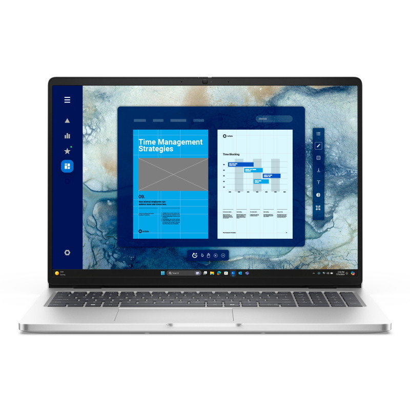 Dell pro 16 pc16250 intel core ultra 5 235u computer portatile 40,6 cm (16) full hd+ 16 gb ddr5-sdram 512 gb ssd wi-fi 6e