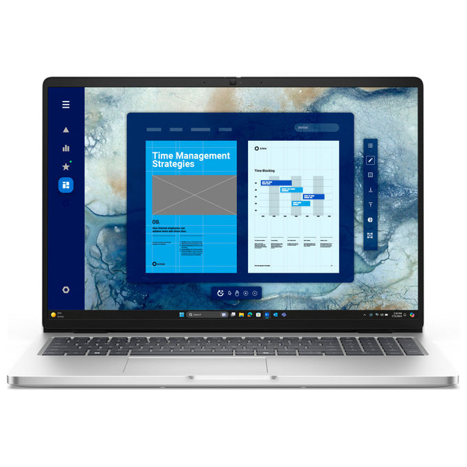 DELL Pro 16 PC16250 Notebook Intel Core Ultra 5 235U 16'' 16 GB 512 GB SSD Platino Windows 11 Pro DELL Pro 16 PC16250 Notebook Intel Core Ultra 5 235U 16'' 16 GB 512 GB SSD Platino Windows 11 Pro