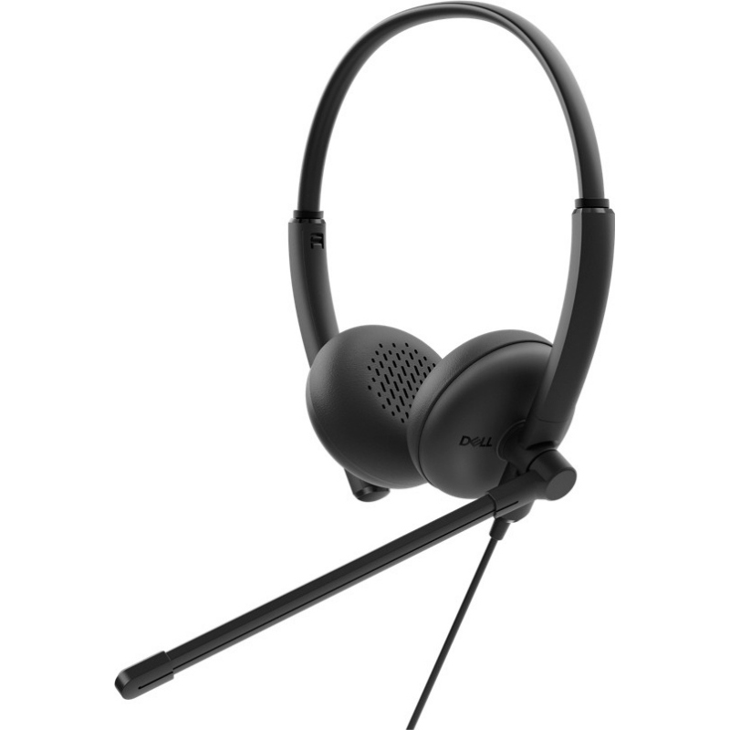 Dell wh125 auricolare cablato a padiglione musica e chiamate usb tipo-c nero