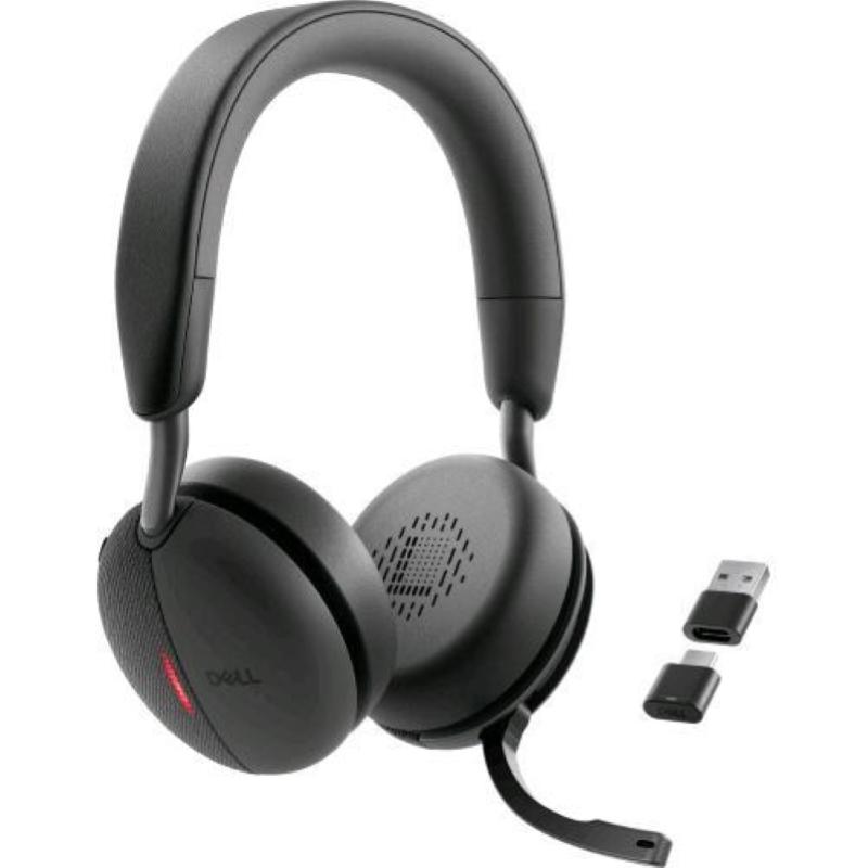 Dell wl5024 pro wired anc headset cuffie con microfono wireless anc cancellazione del rumore nero