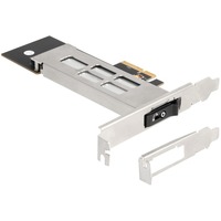 DeLock Telaio intercambiabile Scheda PCI Express per 1 x SSD M.2 NVMe, Scheda di interfaccia