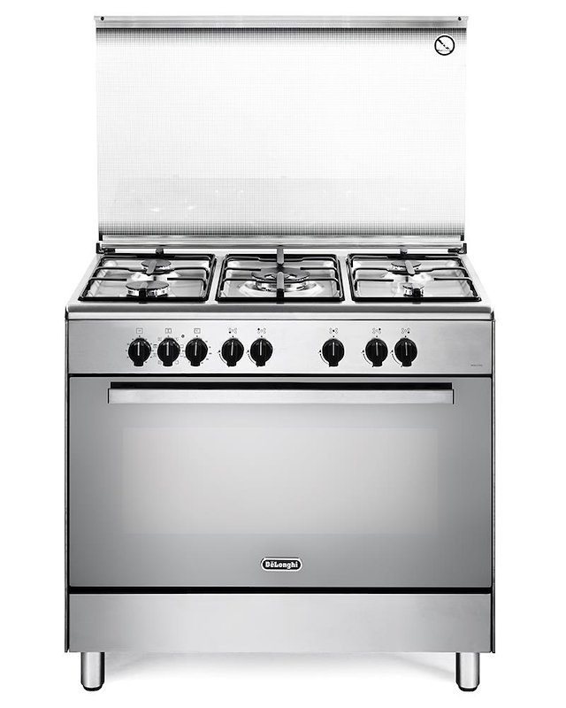 De'Longhi Cucina Gas Forno Elettrico Demx 96 Sg Inox