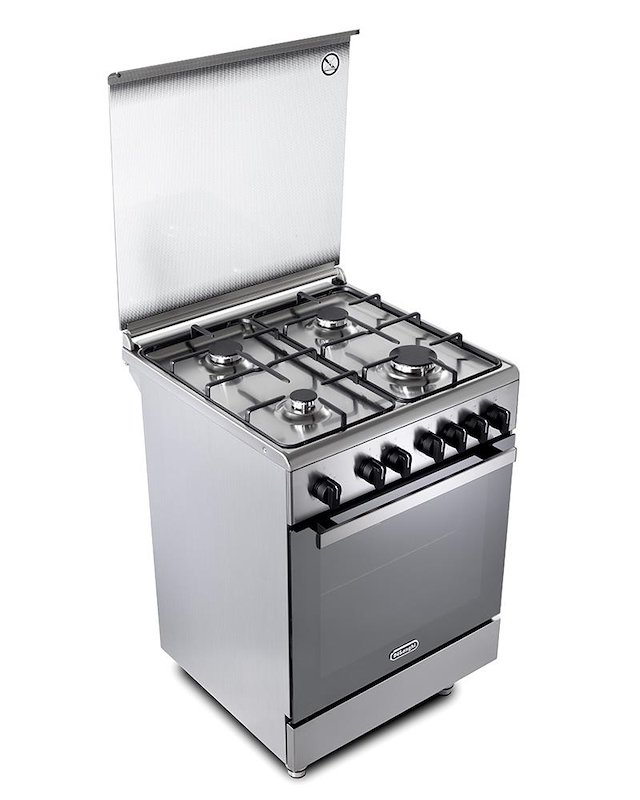 De'Longhi Cucina Piano Gas Forno Elettrico DMX 64 LSG Inox