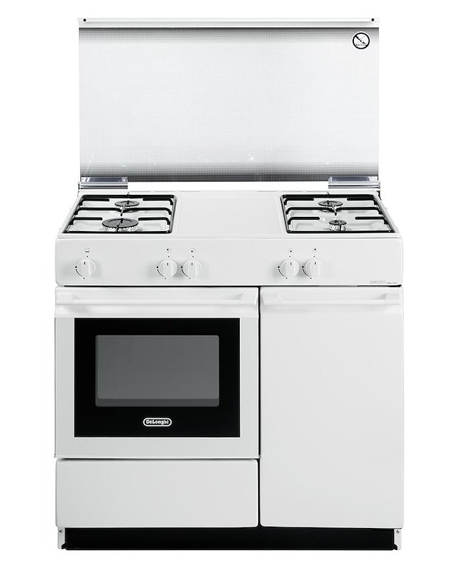 De'Longhi Cucina Piano Gas Forno Gas SGW 854 NM Bianco
