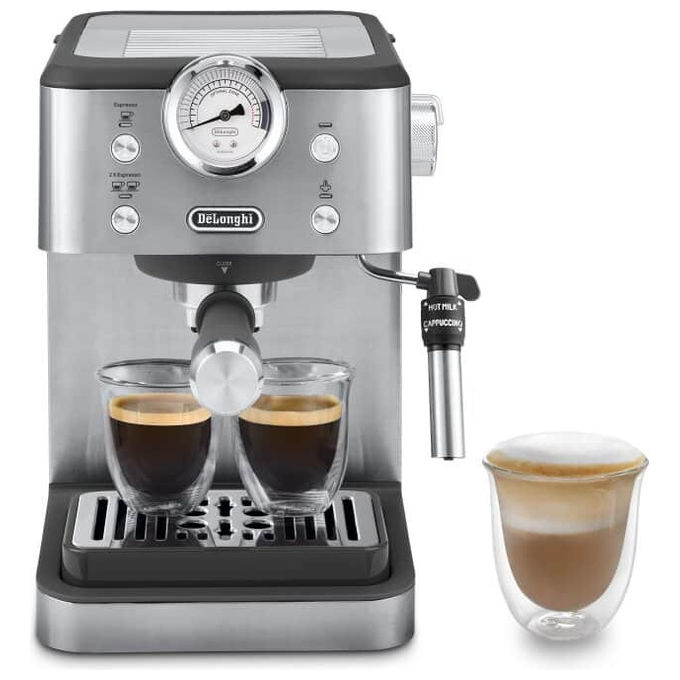 De'Longhi EM450.M Macchina Caffe' Espresso Manuale 1.7L 1325W Acciaio Inox